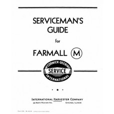 Farmall M International Harvester Operators Manual